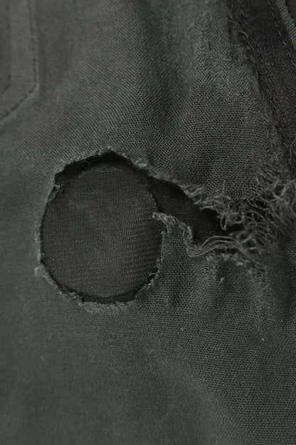 Saint Laurent Paris 484303 Y5rg2 Lamb Leather Skinny Long Pants Men 44