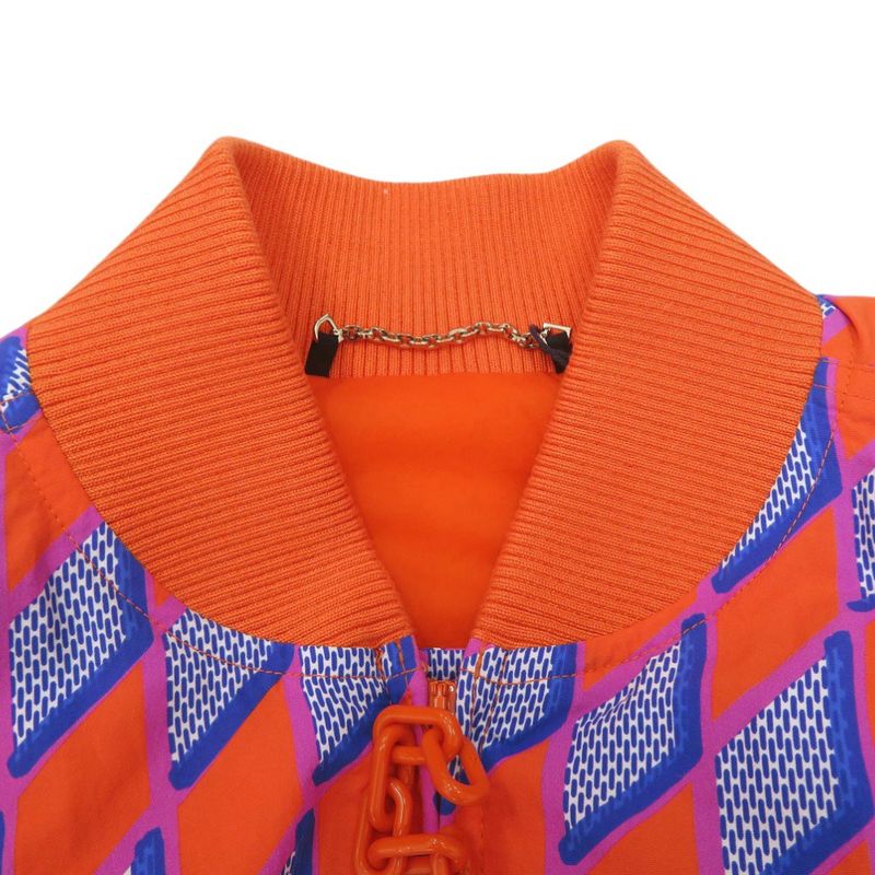 Louis Vuitton Diamond Damier Pattern Graphic Bomber Graphique Bomber Jacket