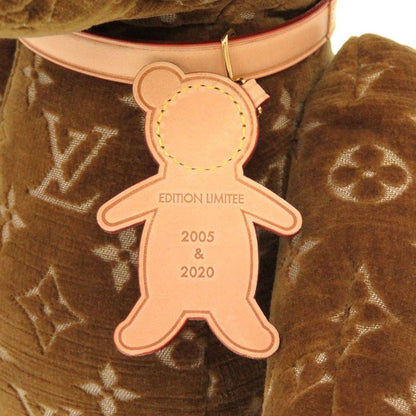 Louis Vuitton Monogram Doudou Teddy Bear Limited Edition 2021 Gi0616 Velour
