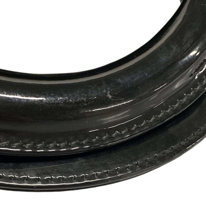 Dior/christian Dior Handbag Lady Dior Large Bag Gray And Black Wool Leather