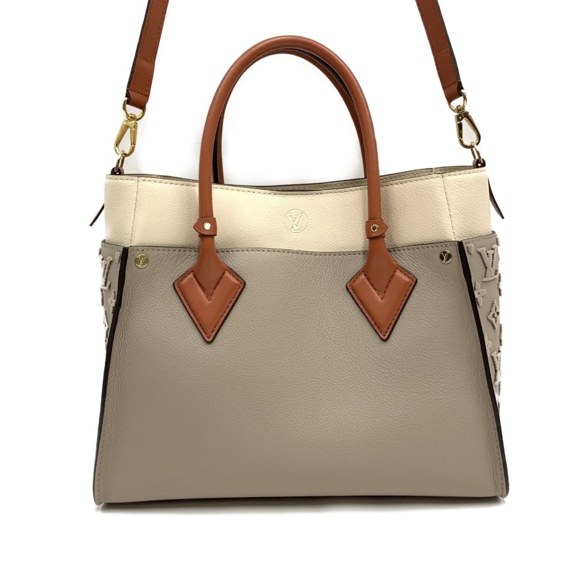 Louis Vuitton on My Side MM Women's 2way Bag Handbag Shoulder Bag M53825