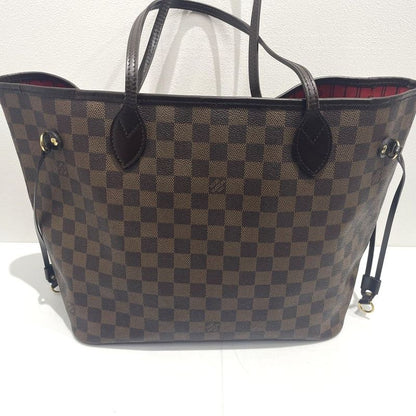 Louis Vuitton Damier Neverfull MM N51105 Leather Handbag Tote Bag Shoulder Bag