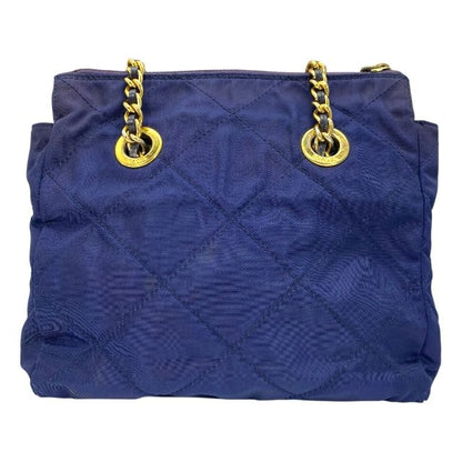 Prada Shoulder Bag Chain Bag Double Chain Shoulder Crossbody Triangle Logo
