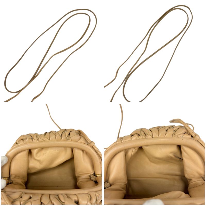 Bottega Veneta Mini Shoulder Bag Pochette Mini The Pouch Intrecciato Leather