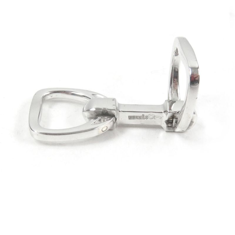 Hermes Vintage Sv925 Horsebit Motif Cufflinks Button Cufflinks Silver Total