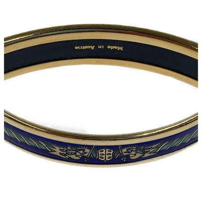 Hermes Enamel PM Bracelet Bangle Gold