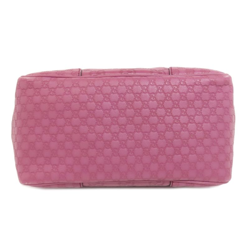 Gucci 353119 GG Signature Cima Handbag Leather Women