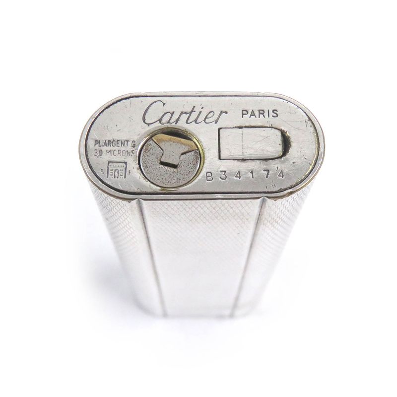 Cartier Total Design Oval Shape Roller Type Smoking Tool Gas