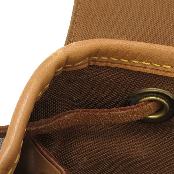 Louis Vuitton Backpack Daypack Mini Montsouris Monogram Canvas Monogram Gold