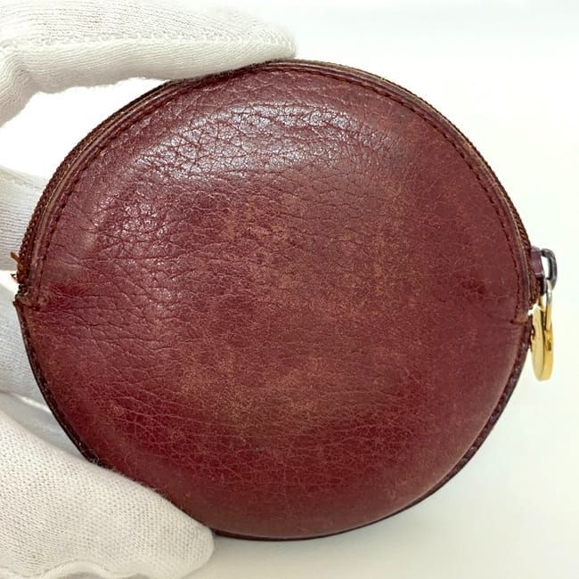 Cartier Coin Case Ec22481 Bordeaux Must Coin Purse