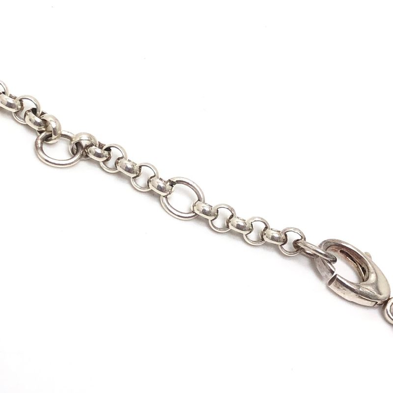 Gucci Necklace Circle Logo Sv925 Silver