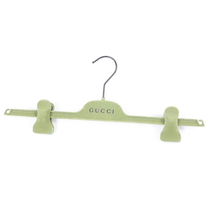 Gucci 747361 GG Viscose Cles Loop Skirt Black XS Hanger Genuine