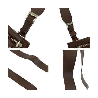 Gucci Beige Brown Silver Hardware GG Canvas 92562 Shoulder Bag Shoulder Women