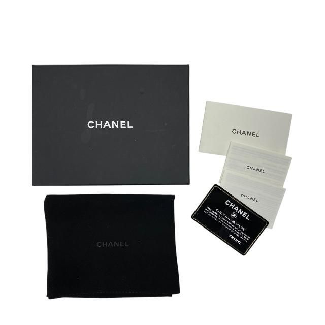 Chanel Chevron V Stitch Coin Case Coin Case Coin Purse Compact Wallet Mini