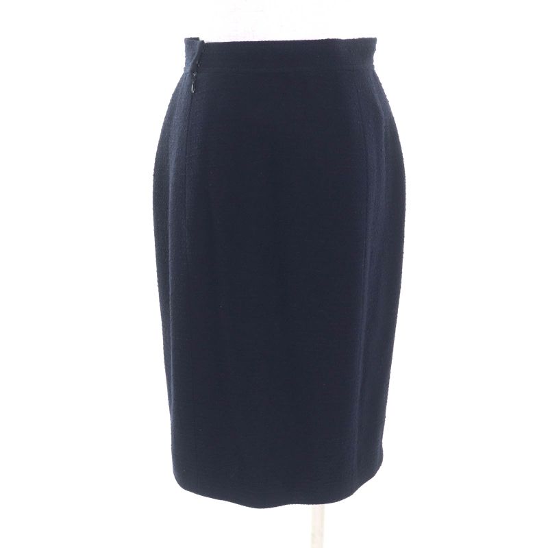 CHANEL Boutique CHANEL Boutique Vintage 100% Wool 90's Collarless Front Open