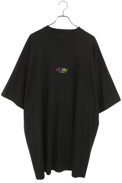 Balenciaga 787349 Trve8 Ebay Logo Embroidered T-shirt Men 5