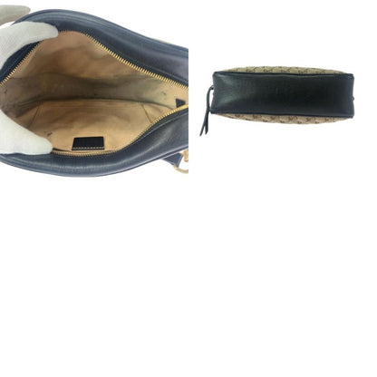 Gucci GG Marmont Quilted Beige Brown Gold Hardware GG Canvas 447632 Shoulder