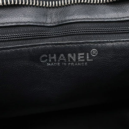 Chanel Tote Bag Revival Tote Caviar Skin Black Gunmetal Hardware Black Coco