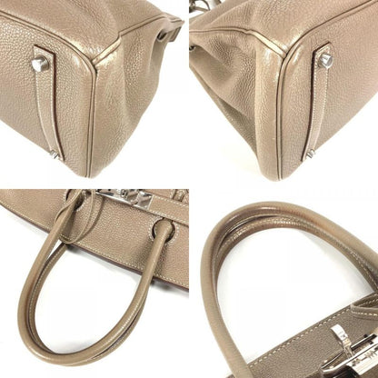 Hermes Handbag Birkin 35 Birkin 35 Togo Etoupe Gray