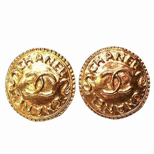 Chanel Coco Mark Vintage Branded Accessories Earrings Ladies