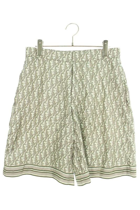 Dior 013c121b4751 Obscure Bermuda Silk Half Pants Men's 44