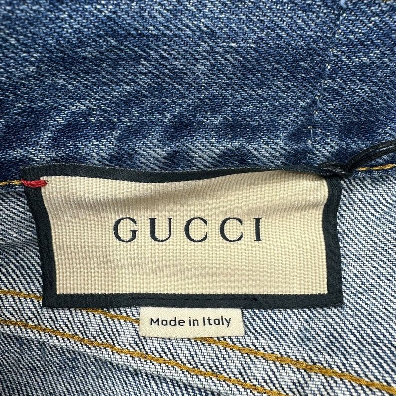 Gucci 24ss Horsebit Denim Pants 760028 25(actual Size 78cm (30.71in) W30