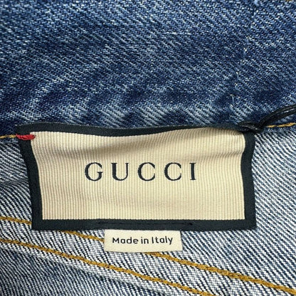 Gucci 24ss Horsebit Denim Pants 760028 25(actual Size 78cm (30.71in) W30
