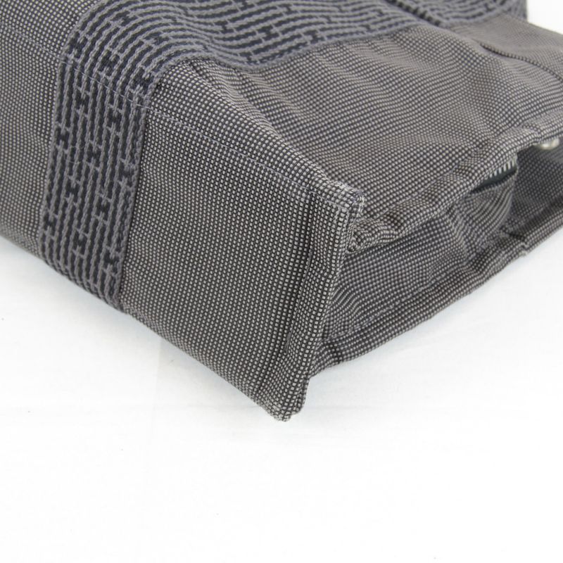 Hermes Her Line PM Handbag Canvas Gray