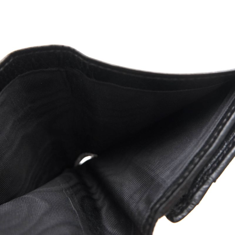 Gucci Wallet Ladies Women Leather Genuine Black 456126 Black Leather Card Case