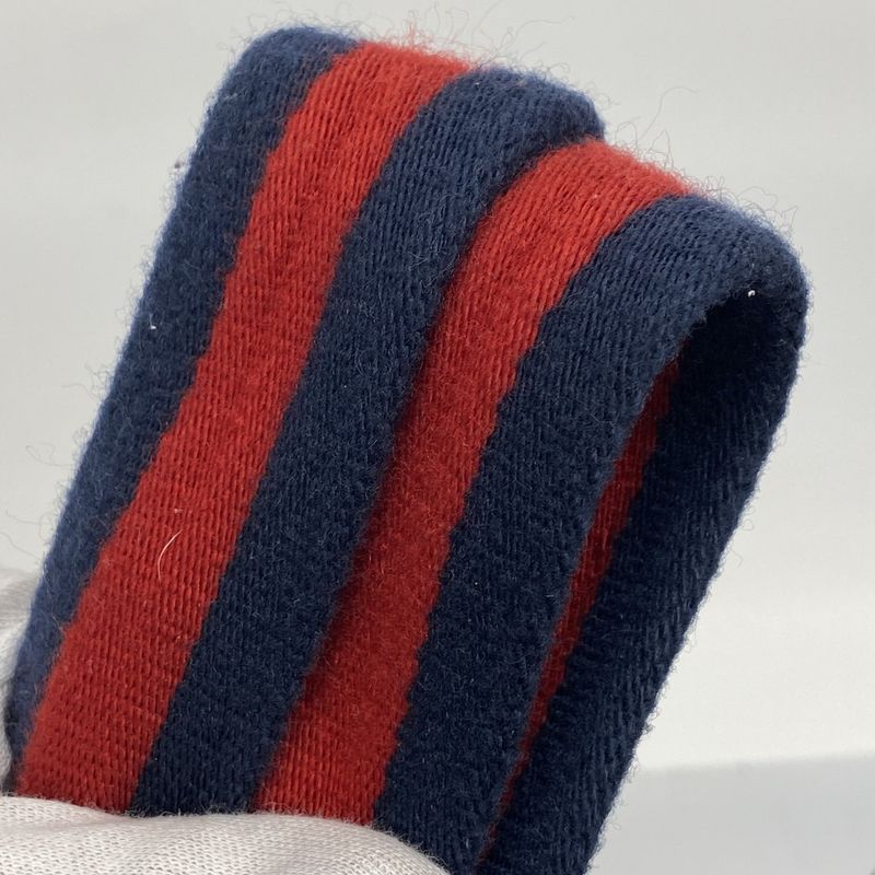 Gucci Tote Bag GG Canvas/sherry Line 145758 Canvas Beige Navy Red Silver