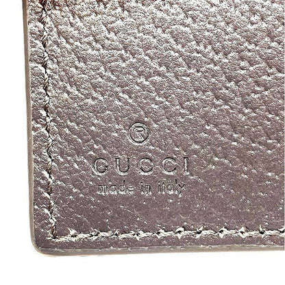 Gucci GG Coin Wallet Gray Interior 768244 Bifold Wallet Men's