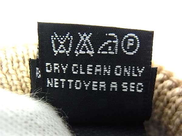 Fendi Zucca 100% Wool Gloves Gloves Women's Light Brown Fj3023