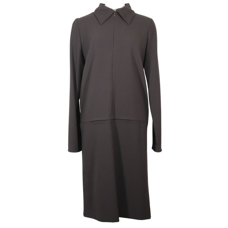 Gucci Wool And Spandex Brown Women's Dress