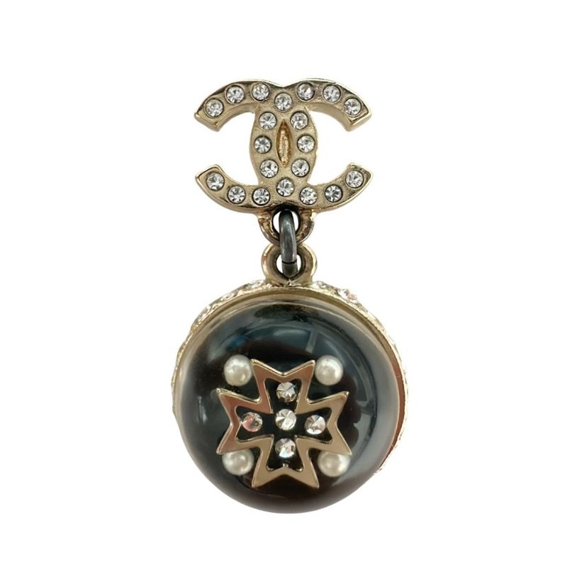 Chanel Crystal Earrings