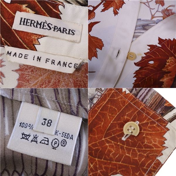 Hermes Shirt Margiela Period Blouse Long Sleeve Long Sleeve Co