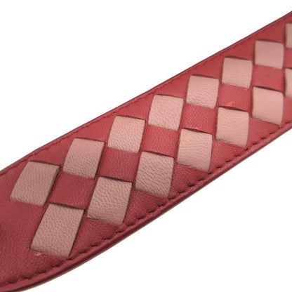 Bottega Veneta 563992 Intrecciato Leather Red Shoulder Strap 1062 Bottega Veneta