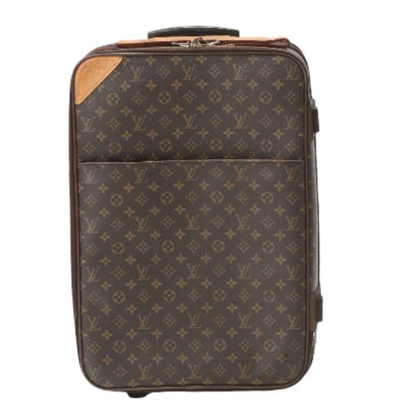 Louis Vuitton M23294 Monogram Travel Bag With Wheels Pegas 55 Carry Bag Louis