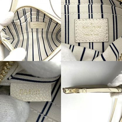 Louis Vuitton Citadines PM M40554 Handbag Tote Monogram Empreinte White Women