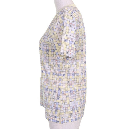 Hermes 25SS 5e4645dkdd34 Bolduc Au Carre Bolduc Check 100% Cotton Crew Neck