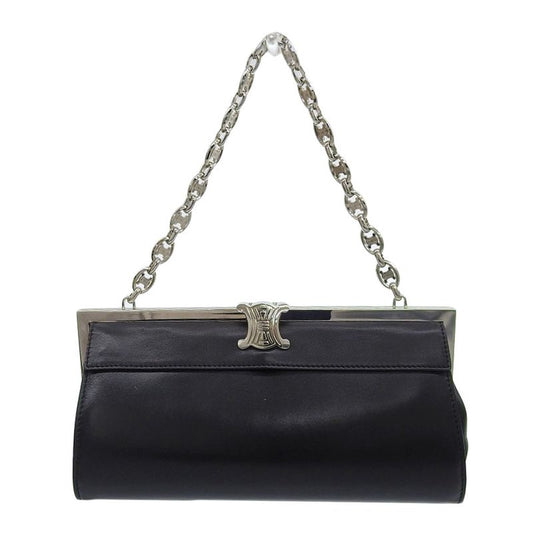 Celine Triomphe Vintage Chain Boch Shoulder Bag