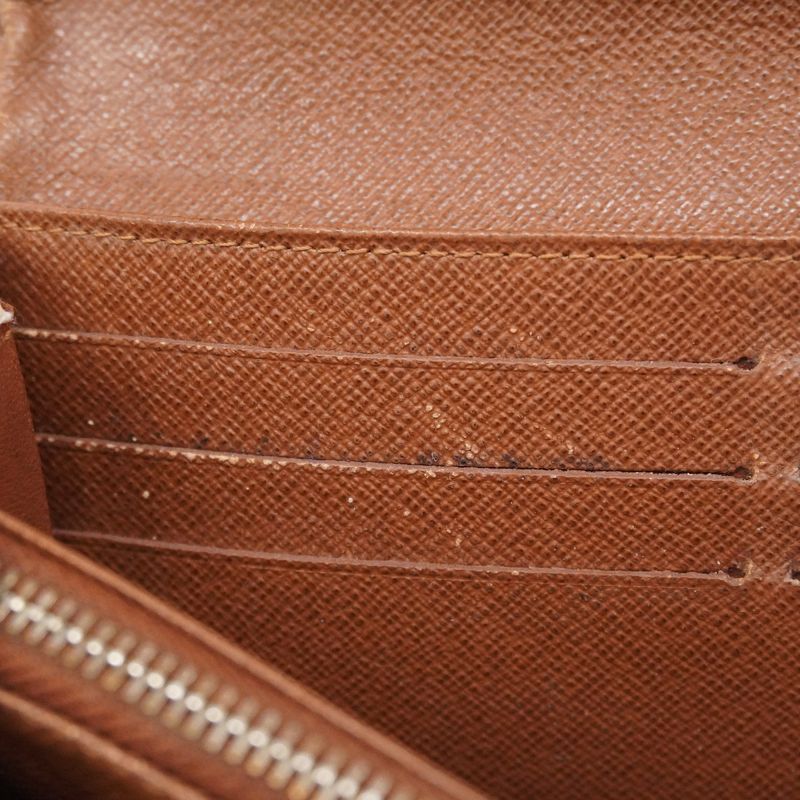 Louis Vuitton Long Wallet Monogram Portefeuille Sarah M61734 Brown Men's