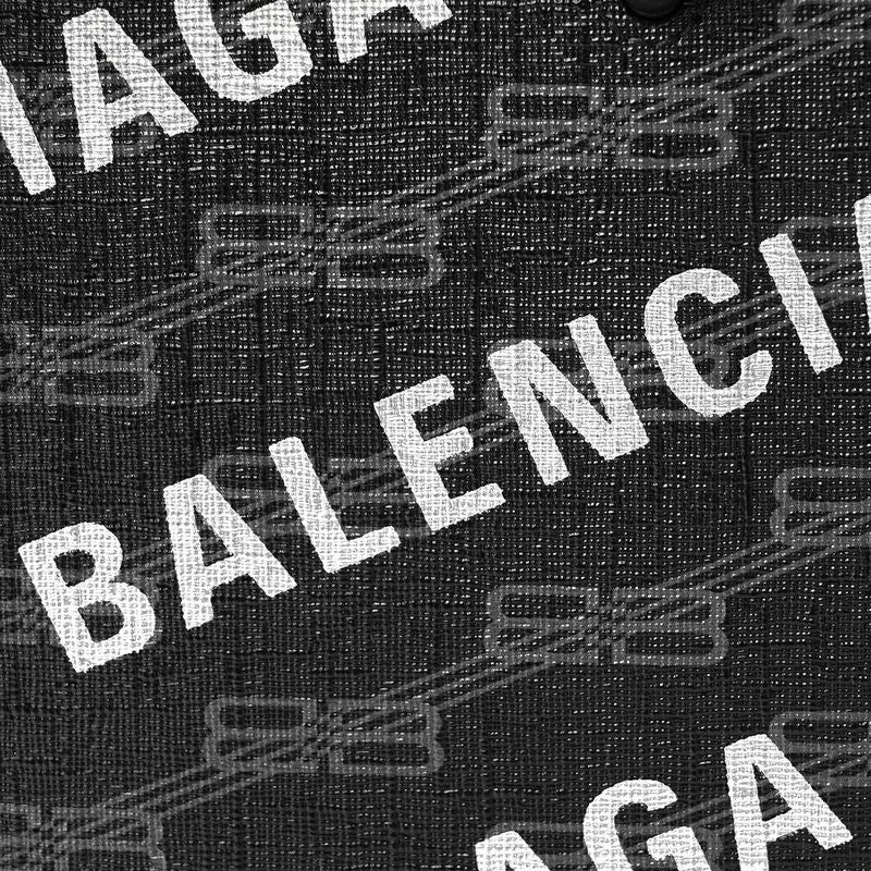 Balenciaga Tote Bag Signature Black