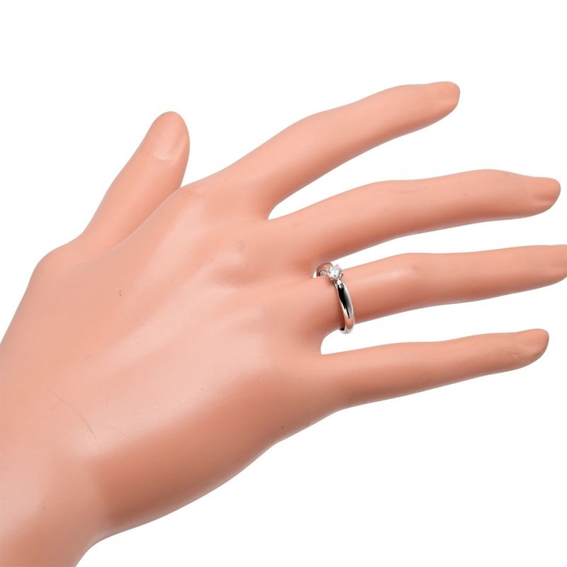 Tiffany & Co Harmony 0.21ct Vvs1/i/3ex Pt950platinum × Diamond #8 Ladies 3.18g