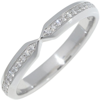 Tiffany & Co Ring Pt950 Diamond Nesting Narrow Band Ring Full Circle