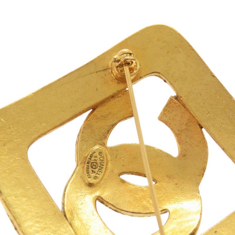 Chanel Coco Mark GP Gold Brooch 0159 Chanel
