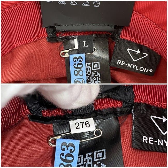 Prada Hat Red 2hc280 Excellent Condition Cleaned