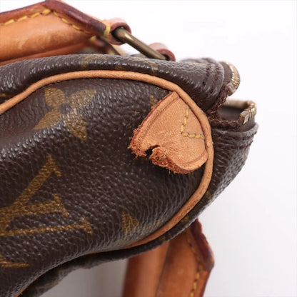 Louis Vuitton Monogram Mini Speedy M41534 Leather 2WAY Shoulder Bag Crossbody