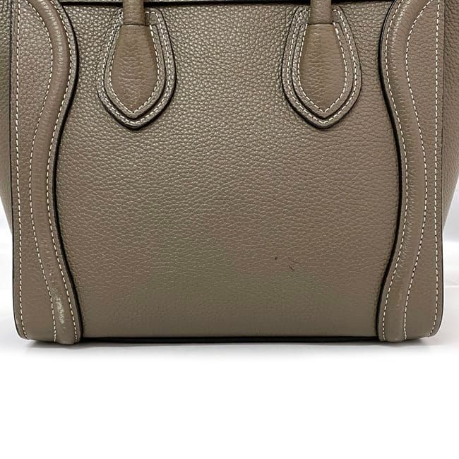 Celine Shoulder Bag Luggage Nano Shopper F22196