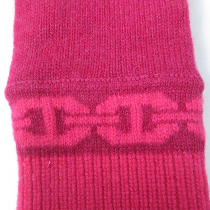 Hermes H232006g Heaven Haven Rose Extrême Cashmere Chaine D'ancre Knitted