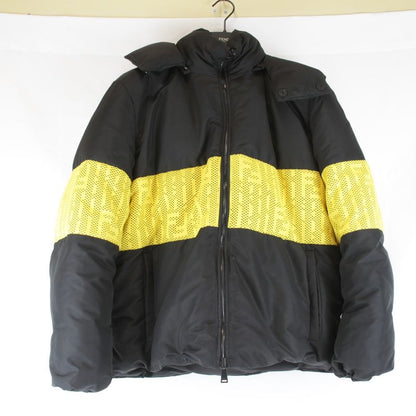 Fendi Reversible Hanger/garment Bag Down Jacket Polyester Men's